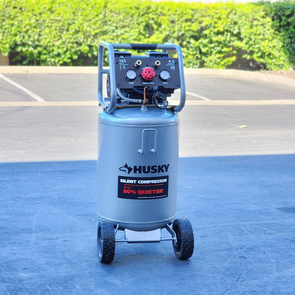 20 Gal. 165 PSI Vertical Electric Quiet Air Compressor 20 Gal. 165 PSI Vertical Electric Quiet Air Compressor